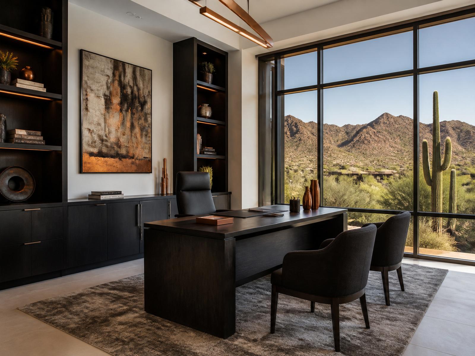 Modern Scottsdale executive office interior